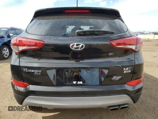 2017 Hyundai Tucson Sport with VIN KM8J3CA20HU506943, listed as a Copart auction lot 48129735 with 77,310 mi miles and Salvage Title. Bid and sale history available at DreamBid. Image 6.