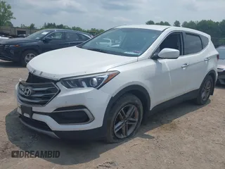 2017 Hyundai Santa Fe 2.4L with VIN 5XYZTDLB0HG383382, listed as a IAAI auction lot 42433450 with 136,610 mi miles and . Bid and sale history available at DreamBid. Image 18.