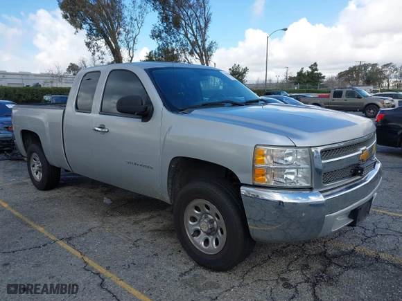 2012 Chevrolet Silverado 1500 LT with VIN 1GCRCSE01CZ234165, listed as a IAAI auction lot 41549568 with 184,834 mi miles. Bid and sale history available at carsss.com. Image 1.