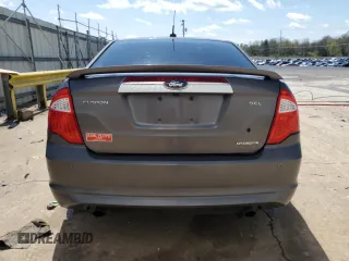 2012 Ford Fusion SEL with VIN 3FAHP0JG8CR217039, listed as a Copart auction lot 52078065 with 153,506 mi miles and Salvage Title. Bid and sale history available at carsss.com. Image 6.
