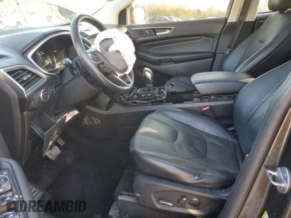2015 Ford Edge Titanium with VIN 2FMPK4K80FBB82496, listed as a Copart auction lot 50285555 with 115,637 mi miles and Salvage Title. Bid and sale history available at carsss.com. Image 7.