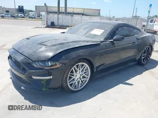 2022 Ford Mustang GT with VIN 1FA6P8CF3N5133503, listed as a IAAI auction lot 42000666 with 18,870 mi miles and . Bid and sale history available at carsss.com. Image 17.