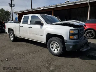 2015 Chevrolet Silverado 1500 Work Truck with VIN 1GCVKPEH9FZ400800, listed as a Copart auction lot 49184035 with 145,573 mi miles and Salvage Title. Bid and sale history available at carsss.com. Image 4.