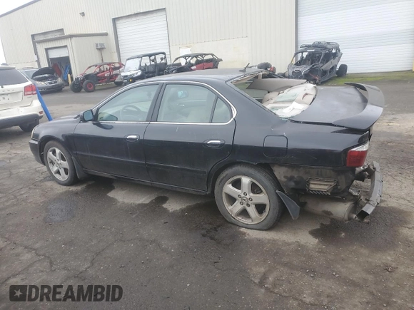 2003 Acura TL Type S w/Navigation System with VIN 19UUA569X3A073880, listed as a Copart auction lot 89144645 with 277,826 mi miles and Salvage Title. Bid and sale history available at carsss.com. Image 2.