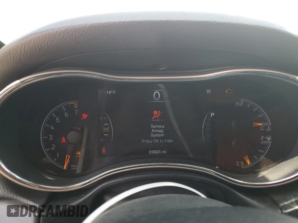 2014 Jeep Grand Cherokee Limited with VIN 1C4RJFBG7EC585151, listed as a Copart auction lot 60458005 with 69,893 mi miles and Salvage title. Bid and sale history available at DreamBid. Image 9.