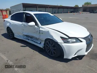 2013 Lexus GS 350 with VIN JTHBE1BLXD5022666, listed as a IAAI auction lot 42598832 with 112,247 mi miles and . Bid and sale history available at DreamBid. Image 1.