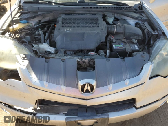 2007 Acura RDX with VIN 5J8TB18297A008770, listed as a Copart auction lot 53571265 with 208,195 mi miles and Salvage Title. Bid and sale history available at DreamBid. Image 14.