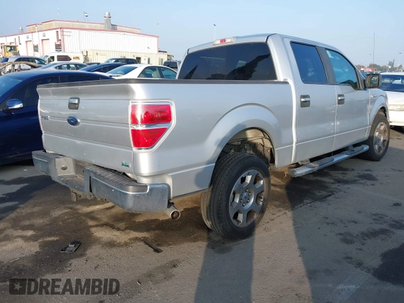 2010 Ford F-150 XL with VIN 1FTFW1CV1AFB35542, listed as a IAAI auction lot 41227137 with 59,530 mi miles. Bid and sale history available at carsss.com. Image 4.