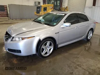 2004 Acura TL with VIN 19UUA66274A028275, listed as a Copart auction lot 50635295 with 142,714 mi miles and Salvage Title. Bid and sale history available at carsss.com. Image 1.