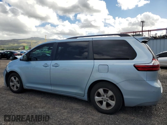 2015 Toyota Sienna LE AAS with VIN 5TDKK3DCXFS577990, listed as a Copart auction lot 56608525 with 93,323 mi miles and Salvage title. Bid and sale history available at DreamBid. Image 2.