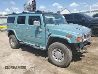 2007 Hummer H2 SUV z VIN 5GRGN23UX7H101776, wystawiony jako Copart lot #56337975 z przebiegiem 176 599 mil mil oraz Szkoda całkowita • Salvage title. Historia ofert i sprzedaży dostępna na DreamBid. Obrazek 4.