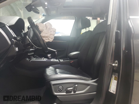 2018 Audi Q5 Premium Plus with VIN WA1BNAFY0J2234930, listed as a Copart auction lot 50654095 with 65,442 mi miles and Salvage Title. Bid and sale history available at carsss.com. Image 7.