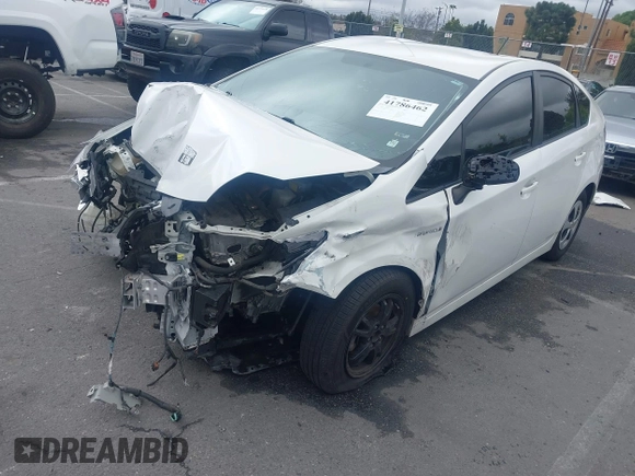 2014 Toyota Prius Four with VIN JTDKN3DU6E0370532, listed as a IAAI auction lot 41786462 with 124,069 mi miles. Bid and sale history available at carsss.com. Image 19.