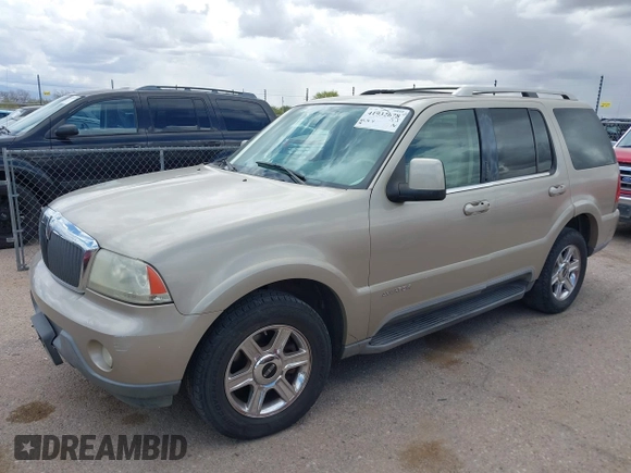 2004 Lincoln Aviator Luxury with VIN 5LMEU88H64ZJ00911, listed as a IAAI auction lot 41932678 with 230,741 mi miles and . Bid and sale history available at DreamBid. Image 2.