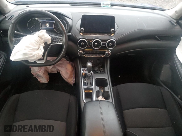 2022 Nissan Sentra SV with VIN 3N1AB8CV8NY315858, listed as a Copart auction lot 44257615 with 19,164 mi miles and Salvage Title. Bid and sale history available at carsss.com. Image 8.