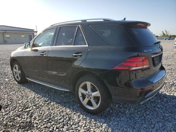 2018 Mercedes-Benz GLE with VIN 4JGDA5HB1JB014430, listed as a Copart auction lot 51753035 with 80,901 mi miles and Salvage Title. Bid and sale history available at carsss.com. Image 2.