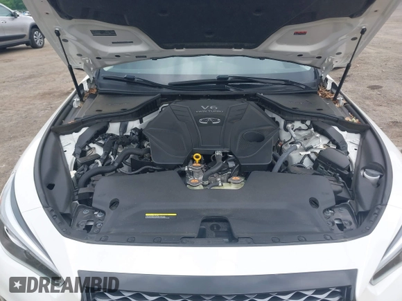 2022 Infiniti Q50 Luxe with VIN JN1EV7BR4NM342579, listed as a IAAI auction lot 42503631 with 13,633 mi miles and . Bid and sale history available at DreamBid. Image 10.