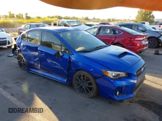 2018 Subaru WRX Limited with VIN JF1VA1F64J8808378, listed as a IAAI auction lot 40664495 with 74,612 mi miles. Bid and sale history available at carsss.com. Image 1.