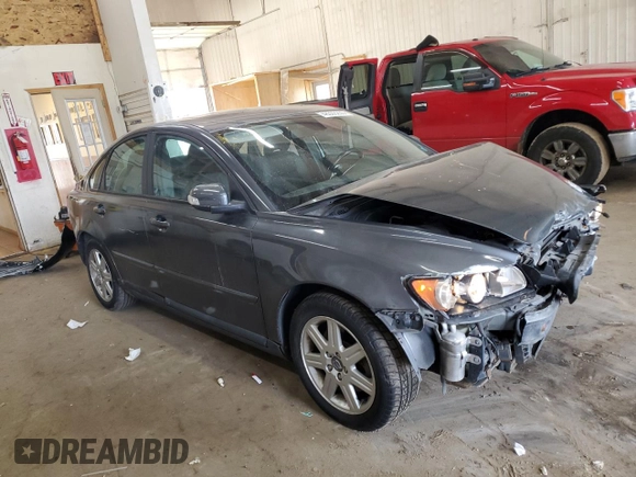 2007 Volvo S40 2.4L with VIN YV1MS382272310372, listed as a Copart auction lot 48593235 with 146,456 mi miles and Non Repairable. Bid and sale history available at carsss.com. Image 4.