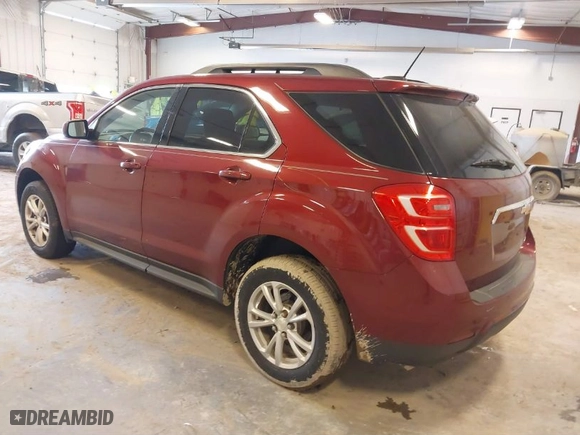 2016 Chevrolet Equinox LT with VIN 2GNALCEK8G1177005, listed as a IAAI auction lot 41732991 with 92,675 mi miles. Bid and sale history available at carsss.com. Image 3.