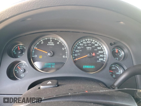 2008 GMC Yukon Commercial with VIN 1GKFK13068R207803, listed as a Copart auction lot 72592904 with 177,150 mi miles and Salvage Title. Bid and sale history available at carsss.com. Image 9.