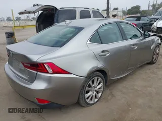 2015 Lexus IS 250 with VIN JTHBF1D26F5048136, listed as a IAAI auction lot 42575754 with 90,220 mi miles and . Bid and sale history available at DreamBid. Image 4.