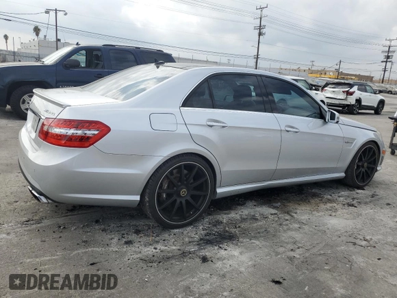 2010 Mercedes-Benz E 63 AMG with VIN WDDHF7HB4AA098600, listed as a Copart auction lot 76931744 with 147,853 mi miles and Clean title. Bid and sale history available at DreamBid. Image 3.