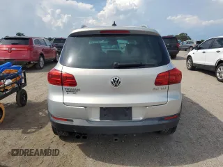 2013 Volkswagen Tiguan S with VIN WVGAV3AX5DW559383, listed as a Copart auction lot 66356005 with 117,271 mi miles and Clean title. Bid and sale history available at DreamBid. Image 6.