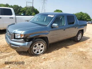 2007 Honda Ridgeline RTL with VIN 2HJYK16537H520880, listed as a Copart auction lot 57032675 with 70,951 mi miles and Salvage title. Bid and sale history available at DreamBid. Image 1.