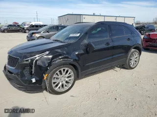 2023 Cadillac XT4 FWD Sport with VIN 1GYFZER47PF107311, listed as a Copart auction lot 87583565 with 26,585 mi miles and Salvage Title. Bid and sale history available at carsss.com. Image 1.