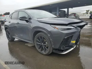 2022 Lexus NX with VIN JTJKKCFZ8N2007717, listed as a Copart auction lot 87477134 with 39,397 mi miles and Salvage Title. Bid and sale history available at carsss.com. Image 4.