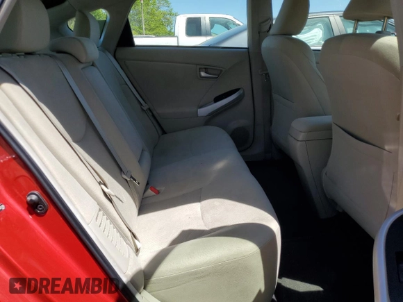 2012 Toyota Prius One with VIN JTDKN3DU2C5431388, listed as a Copart auction lot 55210905 with 129,114 mi miles and Clean Title. Bid and sale history available at DreamBid. Image 10.
