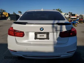 2014 BMW 3 Series 328i with VIN WBA3C1C56EK116247, listed as a Copart auction lot 48554445 with 106,557 mi miles and Salvage Title. Bid and sale history available at carsss.com. Image 6.