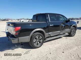 2020 Nissan Titan Platinum Reserve with VIN 1N6AA1EF2LN500797, listed as a Copart auction lot 41897765 with 90,060 mi miles and Salvage title. Bid and sale history available at DreamBid. Image 3.