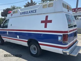 2008 Ford Econoline Cargo with VIN 1FDSS34P68DB13740, listed as a Copart auction lot 61424005 with 130,968 mi miles and Clean title. Bid and sale history available at DreamBid. Image 3.