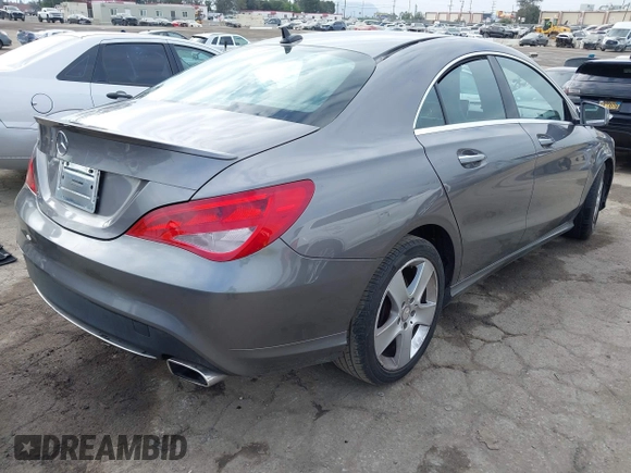 2016 Mercedes-Benz CLA with VIN WDDSJ4EB4GN376095, listed as a IAAI auction lot 42093059 with 116,821 mi miles. Bid and sale history available at carsss.com. Image 4.