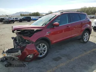 2018 Ford Escape SE with VIN 1FMCU9GD7JUC76597, listed as a Copart auction lot 48602135 with 89,044 mi miles and Salvage Title. Bid and sale history available at carsss.com. Image 1.