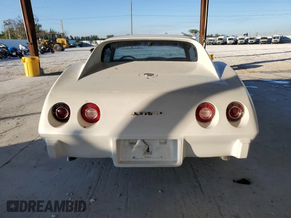 1976 Chevrolet Corvette with VIN 1Z37L6S446477, listed as a Copart auction lot 81751514 with 1,992 mi miles and Clean title. Bid and sale history available at DreamBid. Image 6.