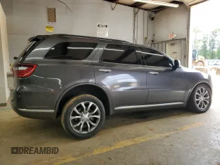 2018 Dodge Durango Citadel Anodized Platinum with VIN 1C4SDJET5JC369250, listed as a Copart auction lot 71709494 with 100,992 mi miles and Salvage title. Bid and sale history available at DreamBid. Image 3.