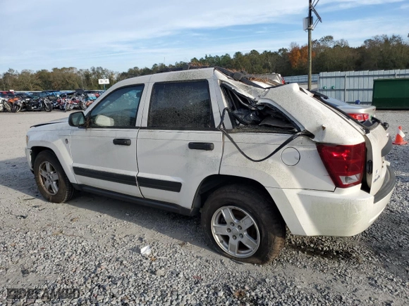 2005 Jeep Grand Cherokee Laredo with VIN 1J4HR48N35C541141, listed as a Copart auction lot 78196654 with 100,470 mi miles and Salvage Title. Bid and sale history available at carsss.com. Image 2.