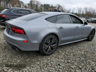 2017 Audi A7 Premium Plus z VIN WAUW2AFC3HN125808, wystawiony jako Copart lot #81221854 z przebiegiem 70 842 mil mil oraz Szkoda całkowita • Salvage title. Historia ofert i sprzedaży dostępna na DreamBid. Obrazek 3.