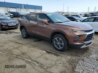 2023 Chevrolet Blazer LT с VIN 3GNKBCR43PS159485, выставлен на аукционе Copart как лот 54004735 с пробегом Не указан миль и Списание • Salvage title. История ставок и продаж доступна на DreamBid. Изображение 4.
