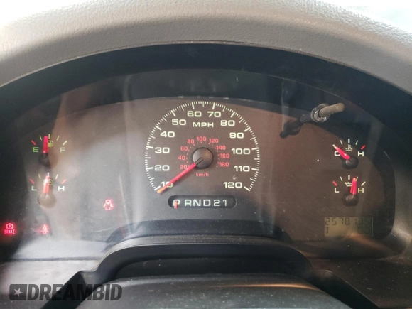 2006 Ford F-150 STX with VIN 1FTRX14W16NA32796, listed as a Copart auction lot 48738465 with 257,813 mi miles and Salvage Title. Bid and sale history available at carsss.com. Image 9.