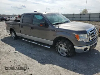 2010 Ford F-150 XL with VIN 1FTFW1CVXAFC48051, listed as a Copart auction lot 50424915 with 179,373 mi miles and Salvage Title. Bid and sale history available at carsss.com. Image 4.