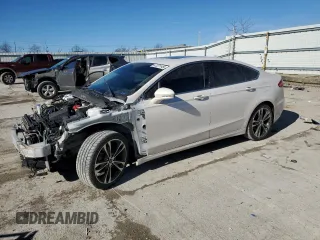 2019 Ford Fusion Titanium with VIN 3FA6P0K93KR286307, listed as a Copart auction lot 47221145 with 71,562 mi miles and Salvage Title. Bid and sale history available at carsss.com. Image 1.