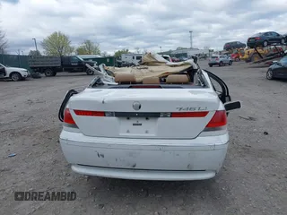 2004 BMW 7 Series 745Li with VIN WBAGN63554DS54633, listed as a IAAI auction lot 42050972 with Not Provided miles and . Bid and sale history available at carsss.com. Image 17.