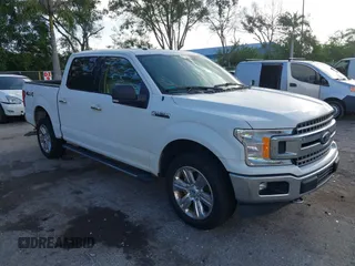 2018 Ford F-150 XL with VIN 1FTEW1E52JFD24662, listed as a IAAI auction lot 42769178 with 157,868 mi miles and . Bid and sale history available at DreamBid. Image 1.