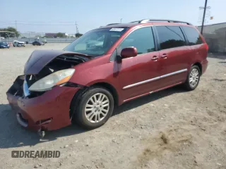 2008 Toyota Sienna XLE with VIN 5TDZK22C08S154804, listed as a Copart auction lot 63672375 with 194,466 mi miles and Salvage title. Bid and sale history available at DreamBid. Image 1.