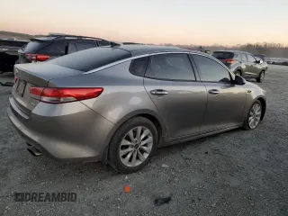 2017 Kia Optima EX with VIN 5XXGU4L3XHG174538, listed as a Copart auction lot 47754885 with 117,952 mi miles and Salvage Title. Bid and sale history available at carsss.com. Image 3.