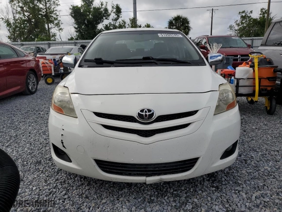 2008 Toyota Yaris with VIN JTDBT923981221940, listed as a Copart auction lot 51269745 with 218,212 mi miles and Salvage Title. Bid and sale history available at carsss.com. Image 5.